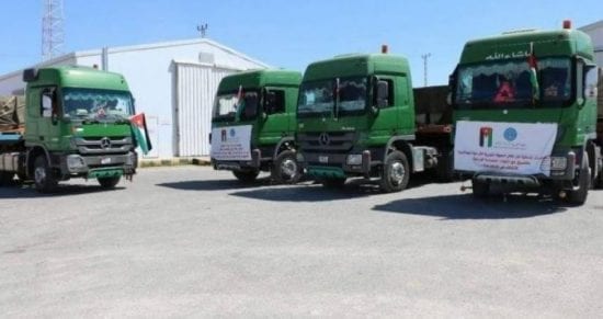 الأردن ترسل قوافل طبية