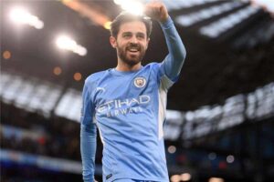 بيرناردو سيلفا لاعب نادي مانشستر سيتي