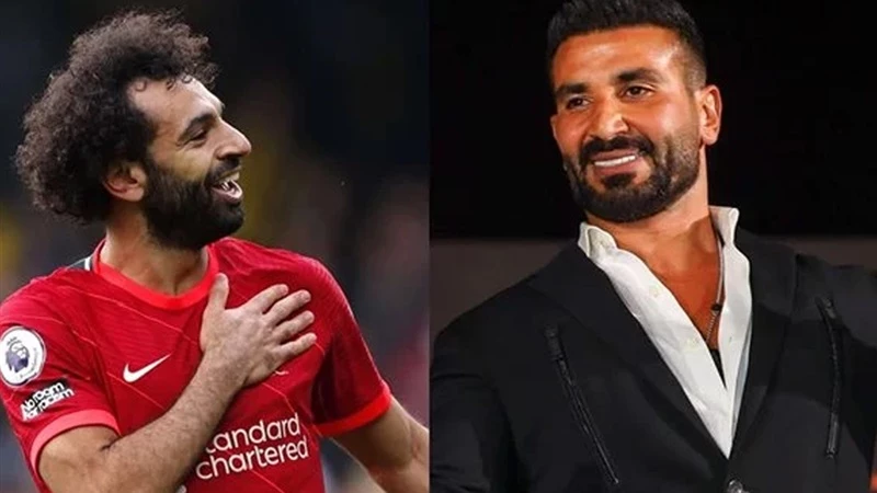 نجم ليفربول محمد صلاح يتفاعل على أغنية أحمد سعد في اليونان
